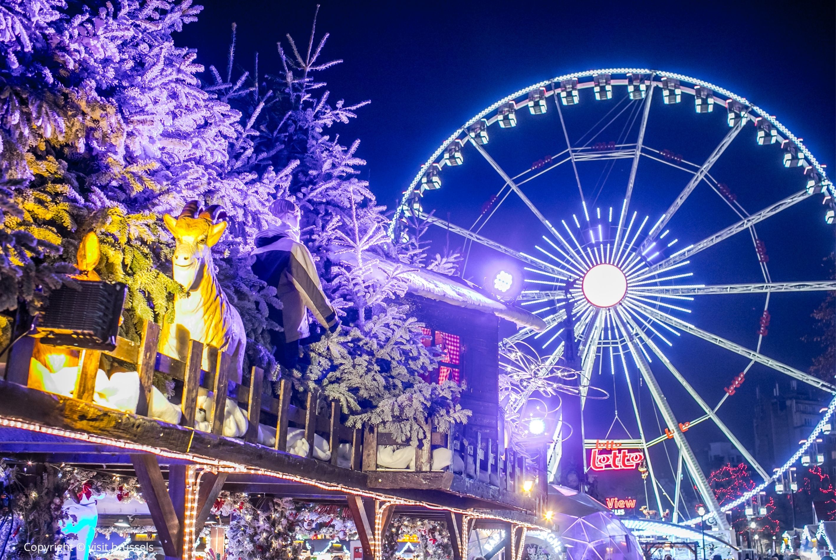 MARCHÉ DE NOËL À BRUXELLES - PLAISIRS D’HIVER 
