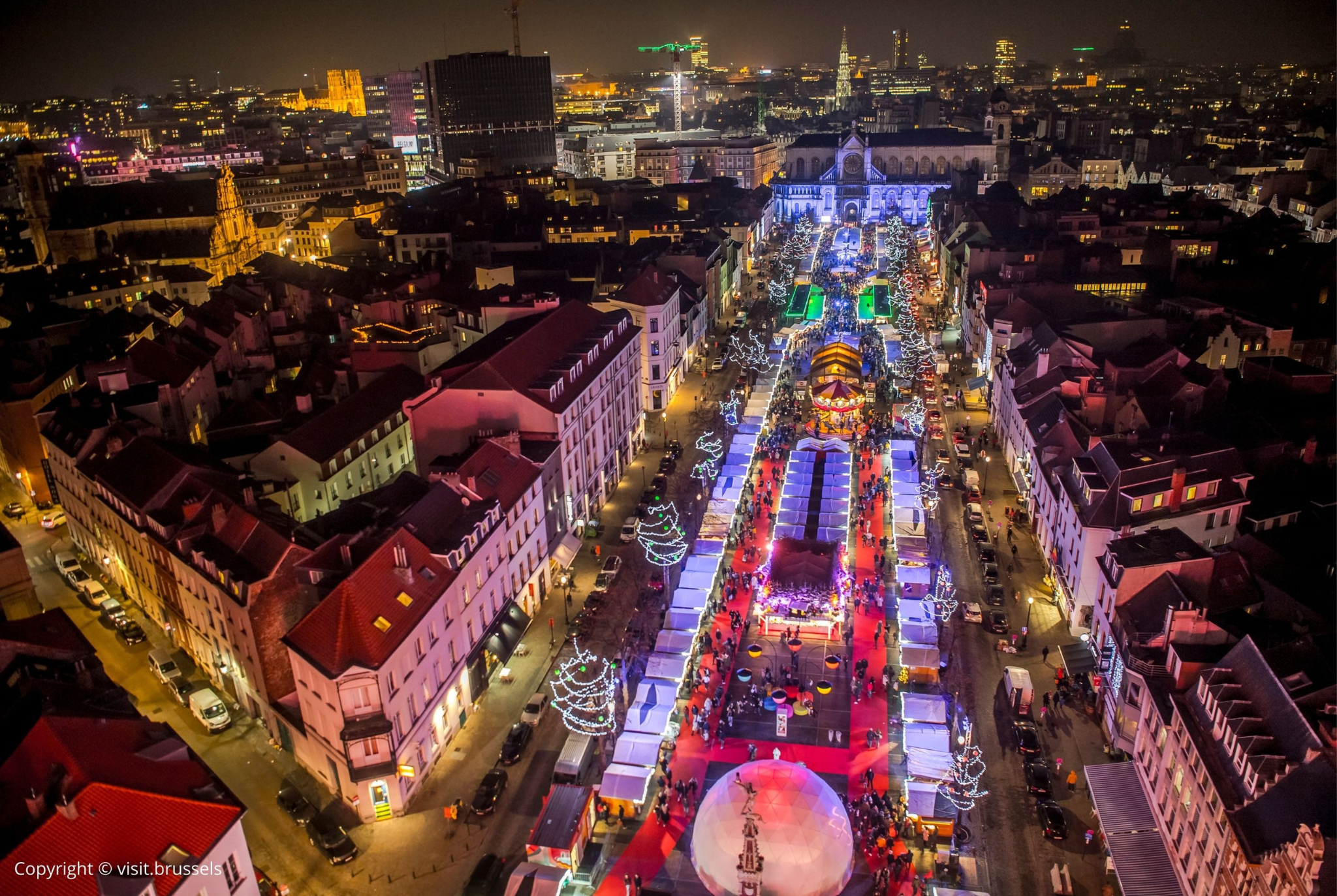 MARCHÉ DE NOËL À BRUXELLES - PLAISIRS D’HIVER 